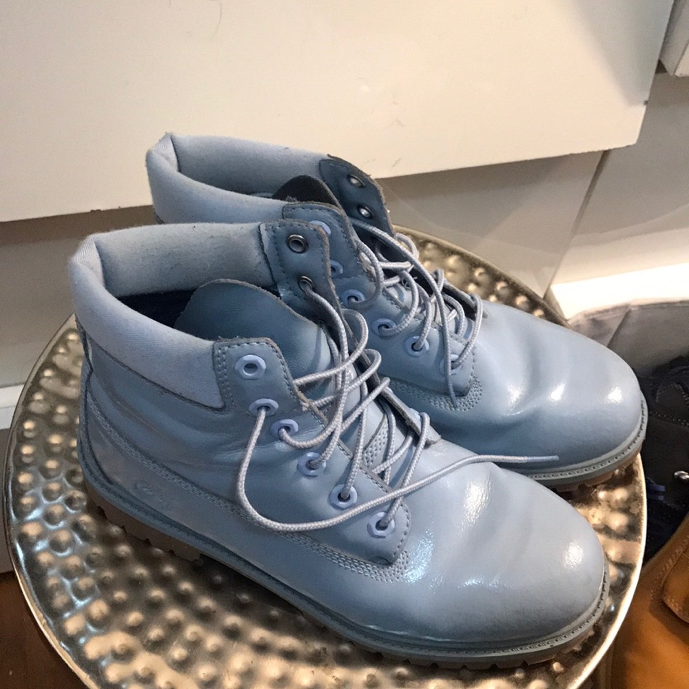 Baby Blue Timberland Boots